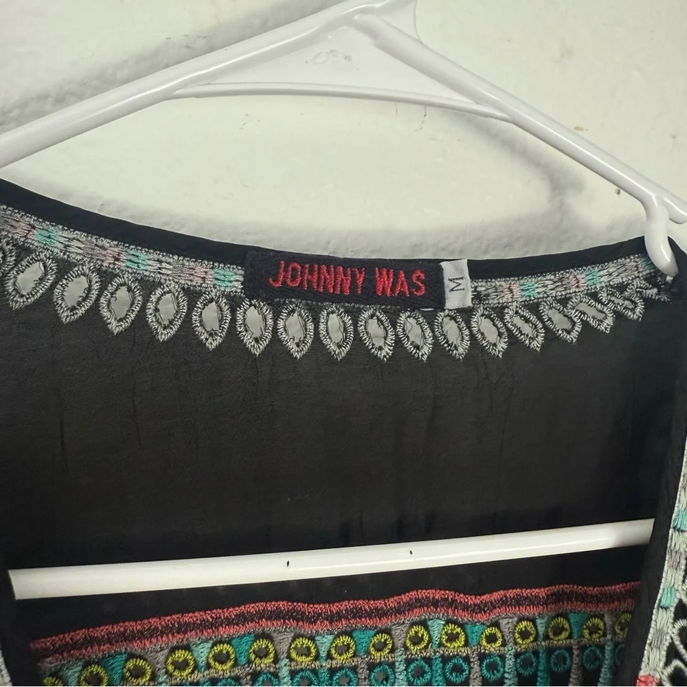 Johnny Was | Zivelly Tunic in Black Medium - Picture 8 of 8